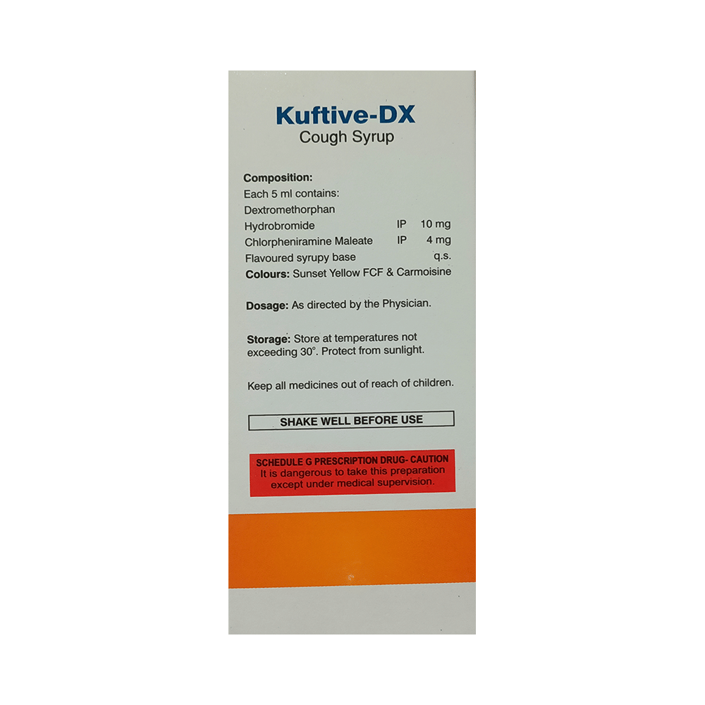 KUFTIVE DX Syrup 100ml 3 KUFTIVE DX Syrup 100ml