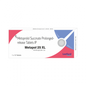 Metapol 25 XL Tablet 10's