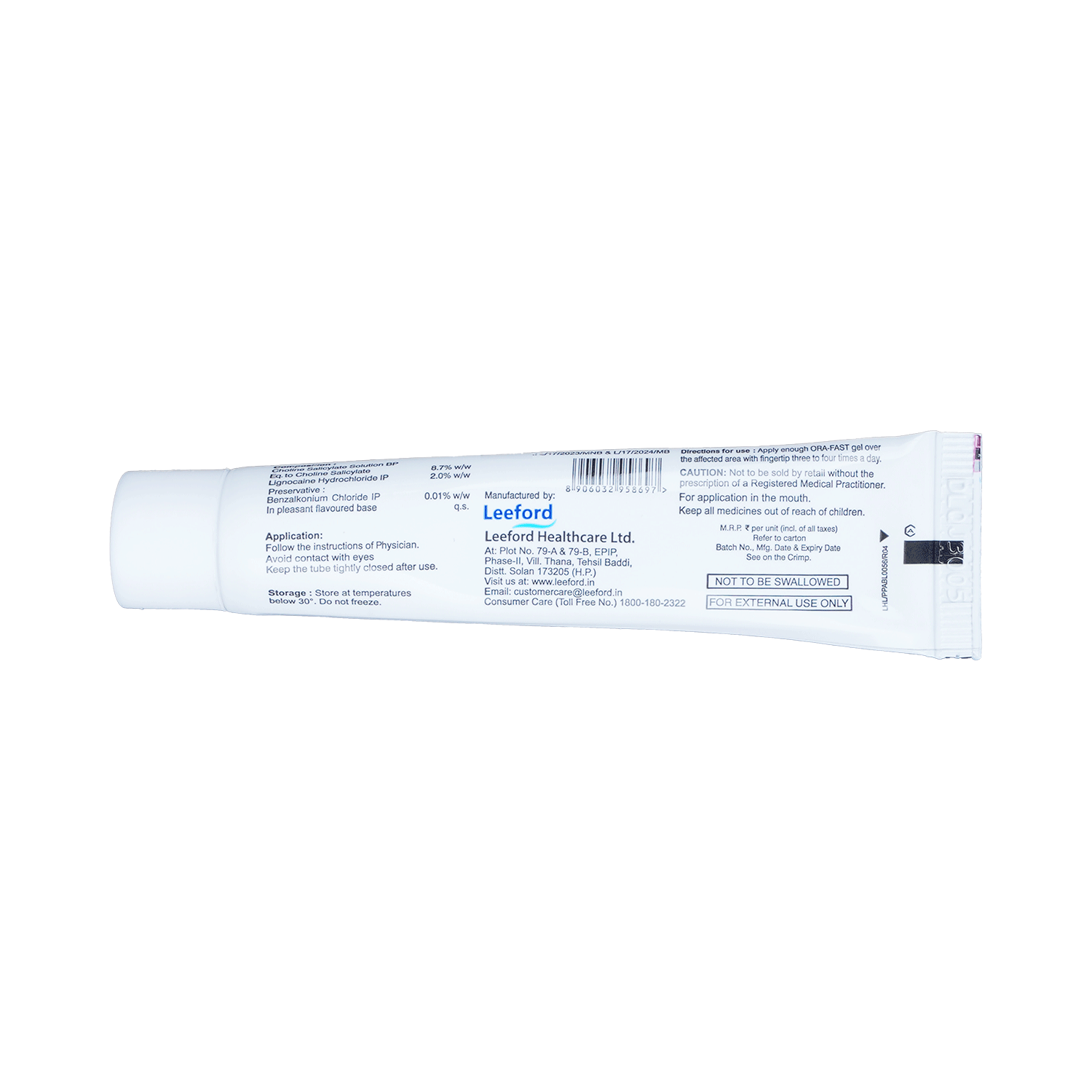 ORA FAST Gel 15gm 5 ORA FAST Gel 15gm
