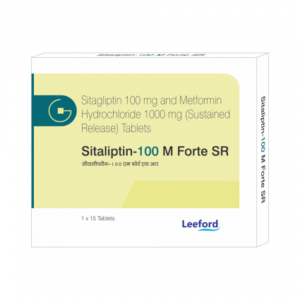 Sitaliptin 100 M Forte Tablet 10's