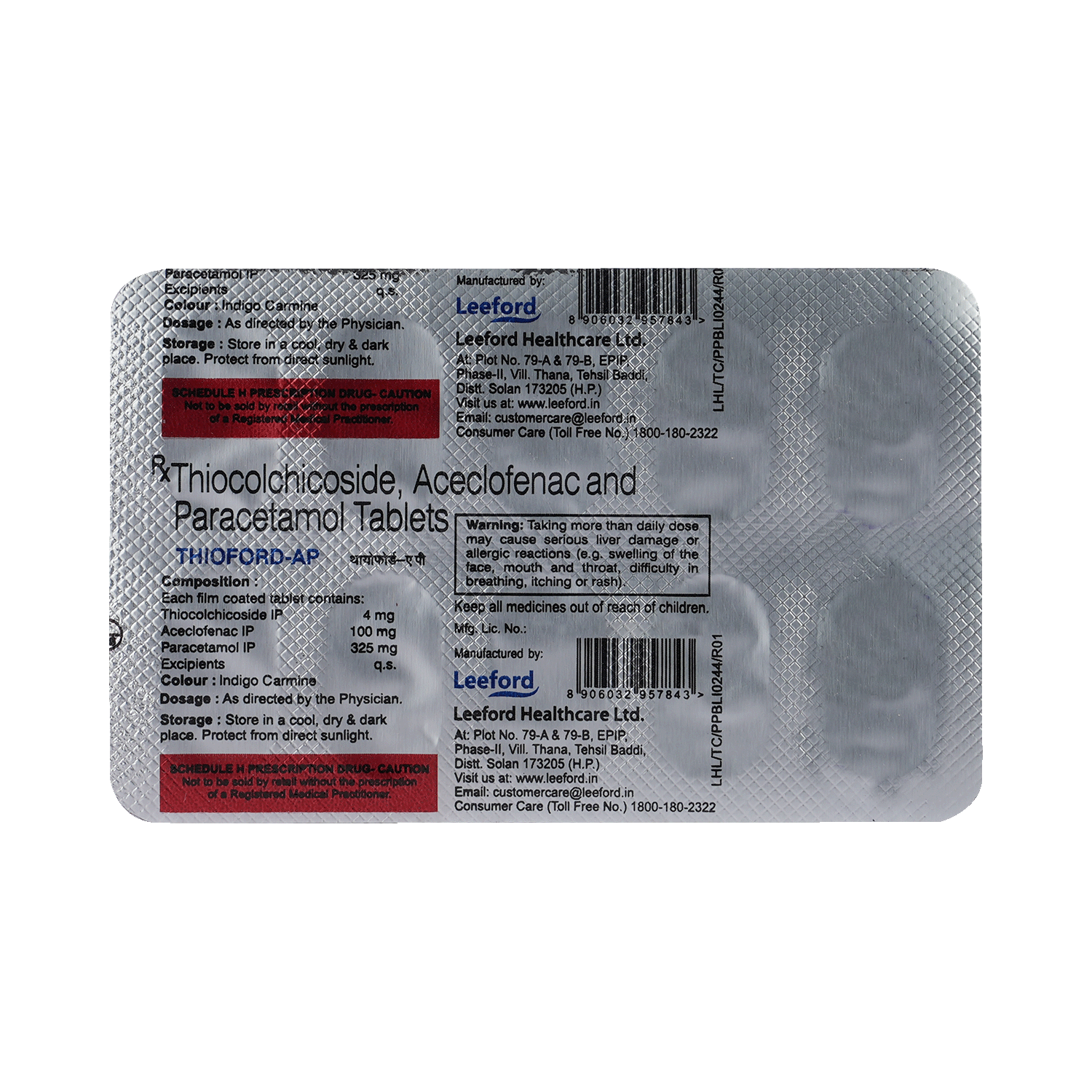 Thioford AP Tablet 10'S 5 Thioford AP Tablet 10'S