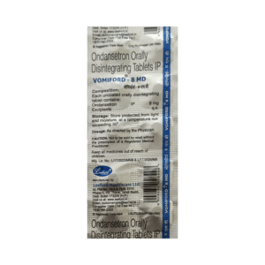 Vomiford 8 MD Tablet 10's